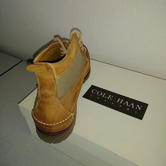 Vintage Cole Haan Summer Safari Chukka Boot, Size 9.5M, Tan/Khaki, NEVER WORN!
